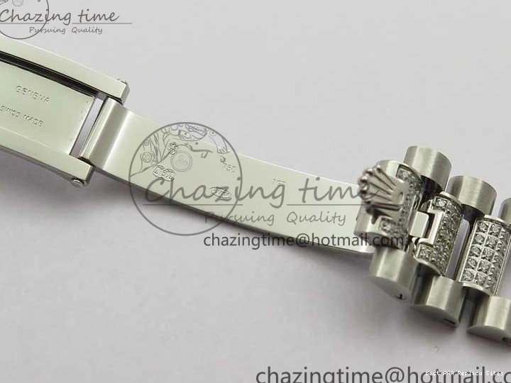 AAA Replica Watches 2682 Bracelet Edition MoistureWicking 36mm Day-Date MOP SS on Dial White President A 128239 Crystal Best SS Crystal Marker BP 1226